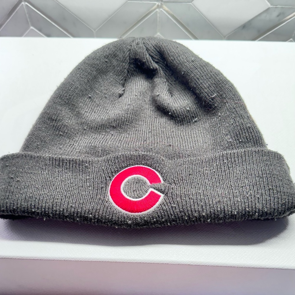 Chicago Cubs Winter Beanie Hat - Cuffed Knit Cap - MLB Baseball Wrigley Field